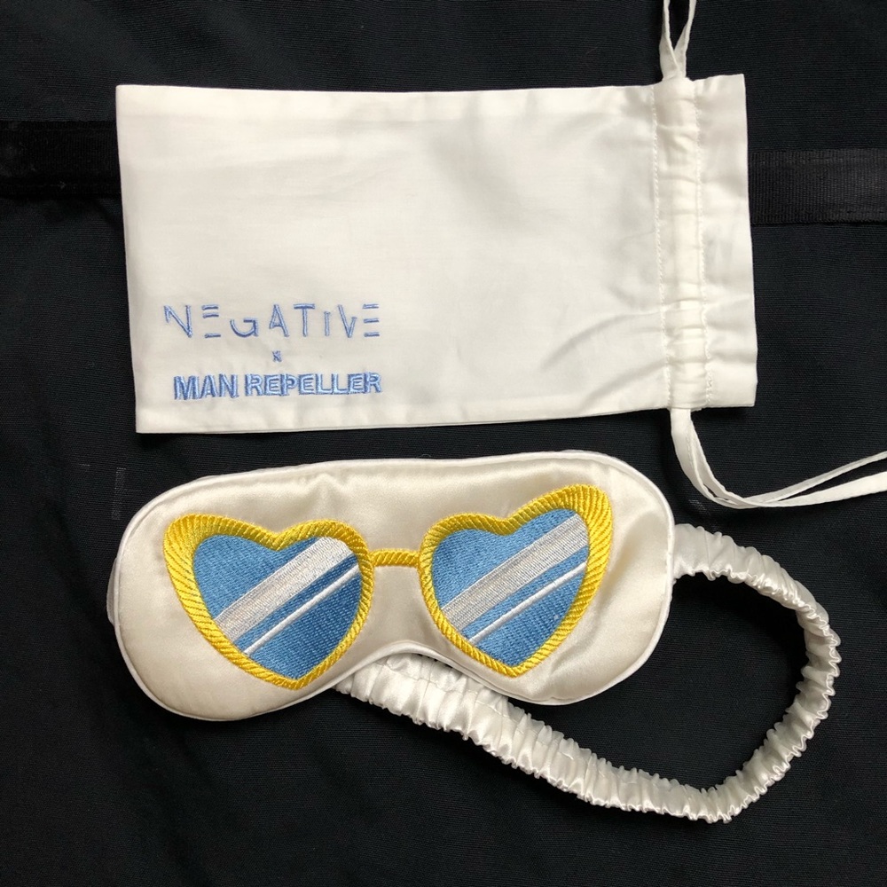 Man Repeller x NEGATIVE Underwear Sleep Mask - NEW